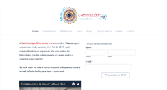 Desktop Screenshot of caleido.com.br